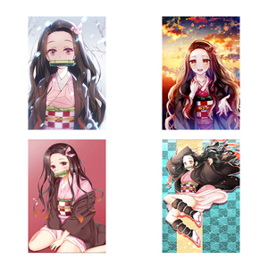 Kit de pintura de diamantes 5D DIY cuadrado/redondo completo, juego de cómics de Anime, retrato de rol, pintura de diamantes, bonita mujer Samurai, decoración del hogar - Product Image 2