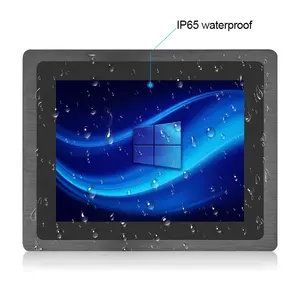 10.4 "패널 PC WIN7 터치 스크린 태블릿 키오스크 컴퓨터 산업 lcd 스크린 디스플레이 미니 PC 포함 vesa 쿼드 코어