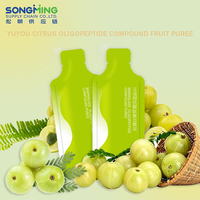 Fabrieksaanpassing vloeibare dranken fruit sap olie sinaasappelpuree, Jade olie sinaasappel oligopeptide enzym puree groothandel