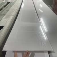 Panneau mural décoratif moderne en PVC pour la rénovation intérieure de la maison, imperméable, insonorisant, résistant à l'humidité, facile à nettoyer, revêtement