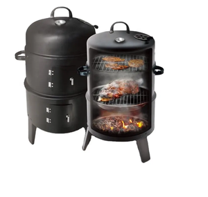 Gril <span class=keywords><strong>de</strong></span> barbecue à charbon <span class=keywords><strong>de</strong></span> bois sans fumée 3-en-1 Conception <span class=keywords><strong>de</strong></span> <span class=keywords><strong>tour</strong></span> verticale à 3 niveaux pour le <span class=keywords><strong>camping</strong></span> - Product Image 1