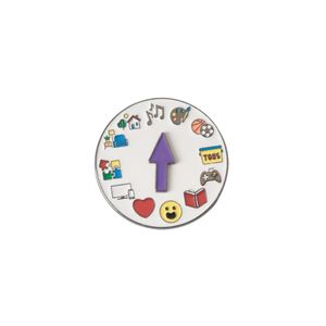 Fornitore di produzione di alta qualità design di moda personalizzato simpatico cartone animato smalto spille distintivo rotante spilla smalto - Product Image 5