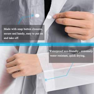 Imperméable réutilisable en EVA pour adultes, pour la randonnée, les voyages, usage extérieur, unisexe, pour une seule personne - Product Image 3