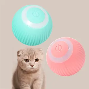 Pet Supplies Schwerkraft Elektrischer wiederauf ladbarer Katzen spielzeug ball Self-Hi Artefakt Elektrischer Smart Cat Teaser Ball