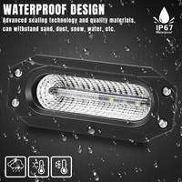 2023 nouvel arrivage, stroboscope rouge plus lumineux blanc 60W arrière de voiture Led feu de plaque d'immatriculation frein Parking feu d'arrêt remorque lumière