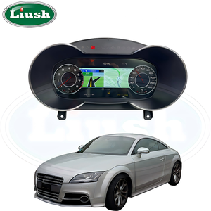 แผงหน้าปัดเครื่องเล่นแผงหน้าปัดดิจิตัลจอ LCD เครื่องวัดความเร็วรถยนต์แบบมัลติฟังก์ชันสำหรับรถ <span class=keywords><strong>Audi</strong></span> TT 8J TTS TT RS ราคา <span class=keywords><strong>Mk2</strong></span> - Product Image 2