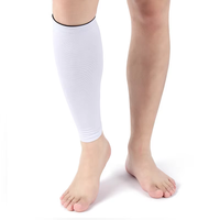 Manchon de compression antidérapant en silicone pour mollet, protège-tibias respirant pour la course, le cyclisme, le football, le basketball, impression personnalisée