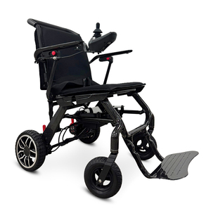 KSM-607 2025 Hot Sales Travel Power Foldable Lightweight Lithium Battery <b>Folding</b> Carbon Fiber Electric Wheelchair for Elderly - Product Image 1