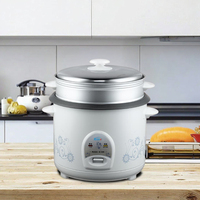 Mini cuiseur à riz électrique avec fonction de maintien au chaud automatique Conception de peinture de fleurs Capacité 1-5L