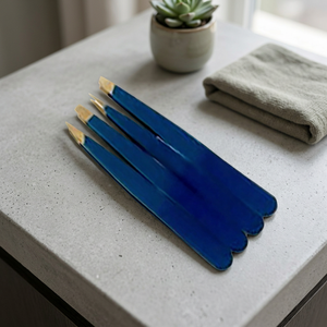 ASAP Pince à épiler durable en acier inoxydable pour sourcils et ongles, à pointe fine, avec applicateur de cils et nettoyeur d'acné pour le visage - Product Image 2