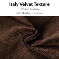 Tissu de canapé en velours d'Italie, fabrication directe en usine, OEM ODM personnalisé, 100% polyester respirant de haute qualité pour le textile d'ameublement