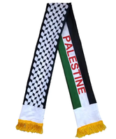 Pas cher 14x135cm Palestine Drapeau Écharpe Palestine Écharpe
