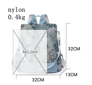 <span class=keywords><strong>Sac</strong></span> à <span class=keywords><strong>dos</strong></span> d'école en tissu de style nylon durable Sacs à <span class=keywords><strong>dos</strong></span> d'école pour jolies filles Sacs de voyage pour femmes <span class=keywords><strong>Sac</strong></span> à <span class=keywords><strong>dos</strong></span> de mode anti-vol pour femmes - Product Image 6