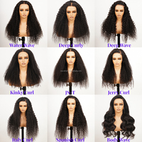 Royce 100% vrais cheveux vietnamiens non transformés 13x4 pleine dentelle perruque 180% 200% 250 densité moelleux bouclés sans colle dentelle perruque cheveux humains