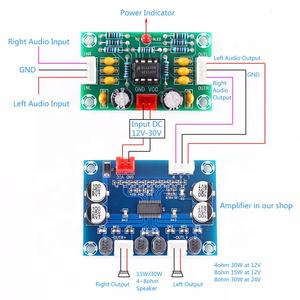 NE5532 Opérationnel Pré-Amplificateur Module Numérique Audio Avant Amplificateur Conseil Préamplificateur 5 Taux Fois Large Tension XH-A902 - Product Image 5