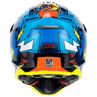 Casco adulto ATV Dirt Bike, H637 casco da moto adulto fuoristrada casco Motocross per Unisex-adulto, DOT & ECE certificazione