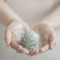 ERIGERON Bola de Belleza Vegana Todo en Uno con Semillas de Cáñamo, Champú Sólido OEM para la Caída del Cabello, Unisex, Uso Doméstico, Coreano, para Todo Tipo de Cabello