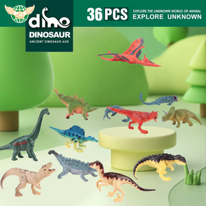 Khủng long động vật con số đồ chơi thực tế động vật bức tượng nhỏ Hoang Dã nhựa động vật giáo dục chơi thiết lập - Product Image 5