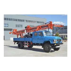 Буровая установка для водяных скважин с грузовиком 180 м/буровая установка с грязевым насосом или воздушным компрессором для продажи