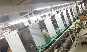 Cuisinière verticale électrique haut <span class=keywords><strong>de</strong></span> gamme personnalisée à 4 brûleurs gaz avec <span class=keywords><strong>four</strong></span> <span class=keywords><strong>et</strong></span> armoire <span class=keywords><strong>de</strong></span> rangement sous le brûleur à gaz - Product Image 6