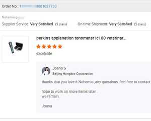 Tonomètre portatif de rebond d'équipement ophtalmique pour des yeux humains et des animaux - Product Image 3