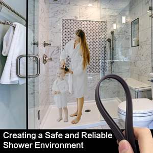 Tira Magnética de Doble Cara de Repuesto <span class=keywords><strong>para</strong></span> Puertas de Ducha de Vidrio Abatibles con Marco y Semiframeado - Product Image 3