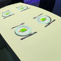 Table de projection numérique immersive 3D à 360 degrés pour restaurant et hôtel à thème