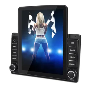 Универсальный 9,5 дюймовый вертикальный сенсорный экран Android автомобильный Dvd-плеер Автомобильный стерео Мультимедийный Плеер с WIFI FM GPS
