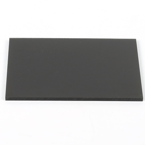 Lámina sólida de policarbonato <span class=keywords><strong>Danpalon</strong></span> para techos, láminas de policarbonato de 3 mm de espesor en negro esmerilado - Product Image 1
