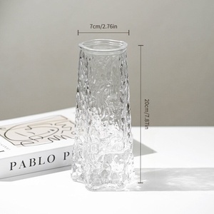 Elegant <strong>Turquoise</strong> Glass <strong>Vase</strong> with Branches - Vintage Asian-Inspired Decorative <strong>Vase</strong> for Living Room, Tea Room, Wedding - Product Image 4