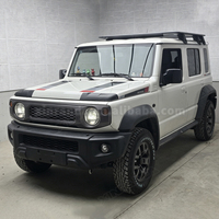 Nouveau produit : Déflecteur de capot de voiture noir en ABS avec éclairage pour Suzuki Jimny JB74 JB64 JB74W JB64W