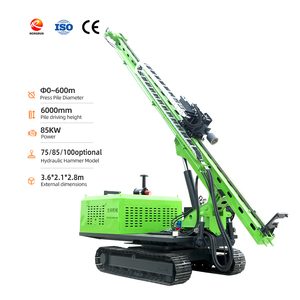 <span class=keywords><strong>Martillo</strong></span> Hidráulico de Alta Eficiencia para Cimentación de Proyectos Solares Fotovoltaicos, Perforación de Tornillos en el Suelo y Obras de Cimentación de Carreteras - Product Image 1