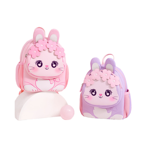 MS Bug Home 2025 Sac d'école en néoprène pour fille, dessin animé mignon, nouveau sac à dos élégant pour filles de 3 à 5 ans, sac à dos en polyester pour enfants - Product Image 6