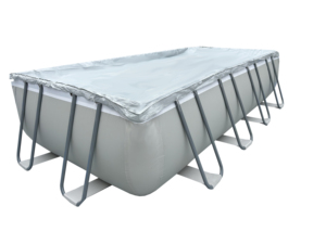 Ensemble de <span class=keywords><strong>piscine</strong></span> hors sol rectangulaire de grande taille 6,4 m x 3,05 m x 1,32 m avec filtre à sable et pompe - Product Image 3