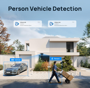 กล้อง 4K 8MP เลนส์คู่ 180 องศา °   กล้องวงจรปิด IP แบบพาโนรามา สมาร์ทไฮบริดไลท์ มองเห็นภาพสีในเวลากลางคืน กล้องวงจรปิดแบบติดตั้งคงที่ชนิดกระสุน - Product Image 6