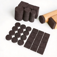 Protections de pieds de meubles en nylon autocollantes antidérapantes écologiques silencieuses pour chaises, tapis de sol, tables basses en bois personnalisées
