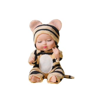 Wholesale <strong>Top</strong> Quality Mini PVC Material Cute Reborn <strong>Baby</strong> <strong>Dolls</strong> - Product Image 1