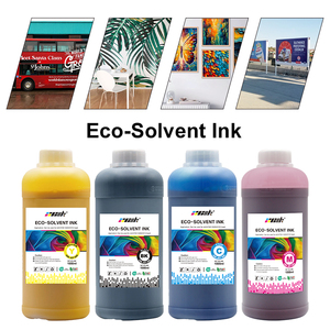 EPSONプリンター用インク用1000mlエコ溶剤スムーズで環境に優しいデジタル印刷クロギング耐性 - Product Image 2