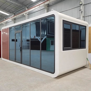 Maison-conteneur Liandong Yuzhou luxueuse de 5,8 mètres, design carré respirant, mobilier mobile, architecture personnalisée, vacances - Product Image 3