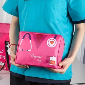 Hot <b>Sale</b> Nylon Women's Tote <b>Bag</b> Travel Set Portable <b>Beach</b> & Outdoor Travel Wash Toiletry <b>Bag</b> for Camping Use - Product Image 6