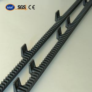 آلة نقش على قضبان البوابات المجلفنة بباب جرار من المصنع ، رف تروس صناعي عالي الجودة باستخدام الحاسب الآلي - Product Image 4