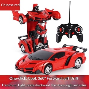 Robot transformable transfrontalier télécommandé en une seule opération pour course automobile, <span class=keywords><strong>jouet</strong></span> électrique en plastique pour adolescents et adultes, idéal pour l'intérieur - Product Image 4