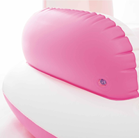 Bateau gonflable Intex Pink Paradise avec auvent pare-soleil