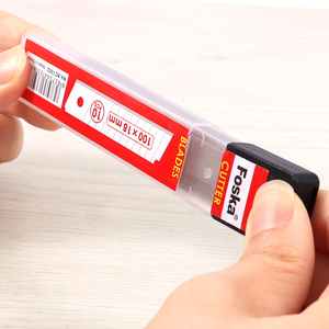 Foska Snap Blades Heavy Duty 18mm Sbap Off Box Cuchillas de corte Papel tapiz Cuchillo de utilidad Cortador deslizante Cuchillas de repuesto - Product Image 3