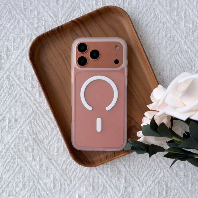 Silky Matte Magnetic Ins Style TPU+PC Phone Case for 17 18 with Anti-Fingerprint Hybrid Shockproof Four-Corner Protection