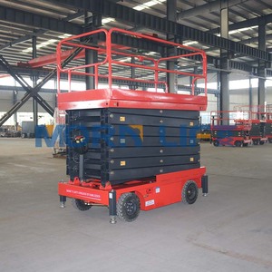 Mobil makaslı kaldırma manuel makaslı yükseltici platformu temizleme penceresi - Product Image 4