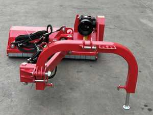 Broyeur à fléaux robuste monté sur tracteur avec 28 lames à marteaux - Machine de coupe d'herbe commerciale pour l'agriculture - Product Image 3
