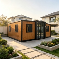 Maison mobile personnalisée, extensible, portable, en conteneur, pour se détendre
