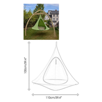 Arbre hamac suspendu Camping chaise balançoire enfants extérieur intérieur tente Oxford tissu carré plage balançoire chaise