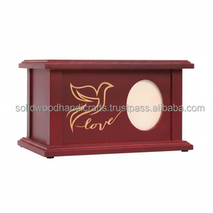 Urne en bois pour cendres humaines, urnes funéraires pour hommes et femmes, urnes de haute qualité - Product Image 1